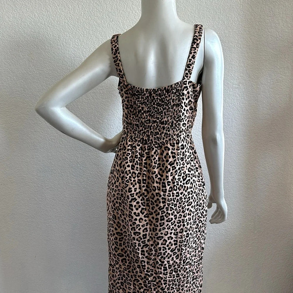 Code X Mode Leopard Print Midi Sundress - Picture 9 of 10